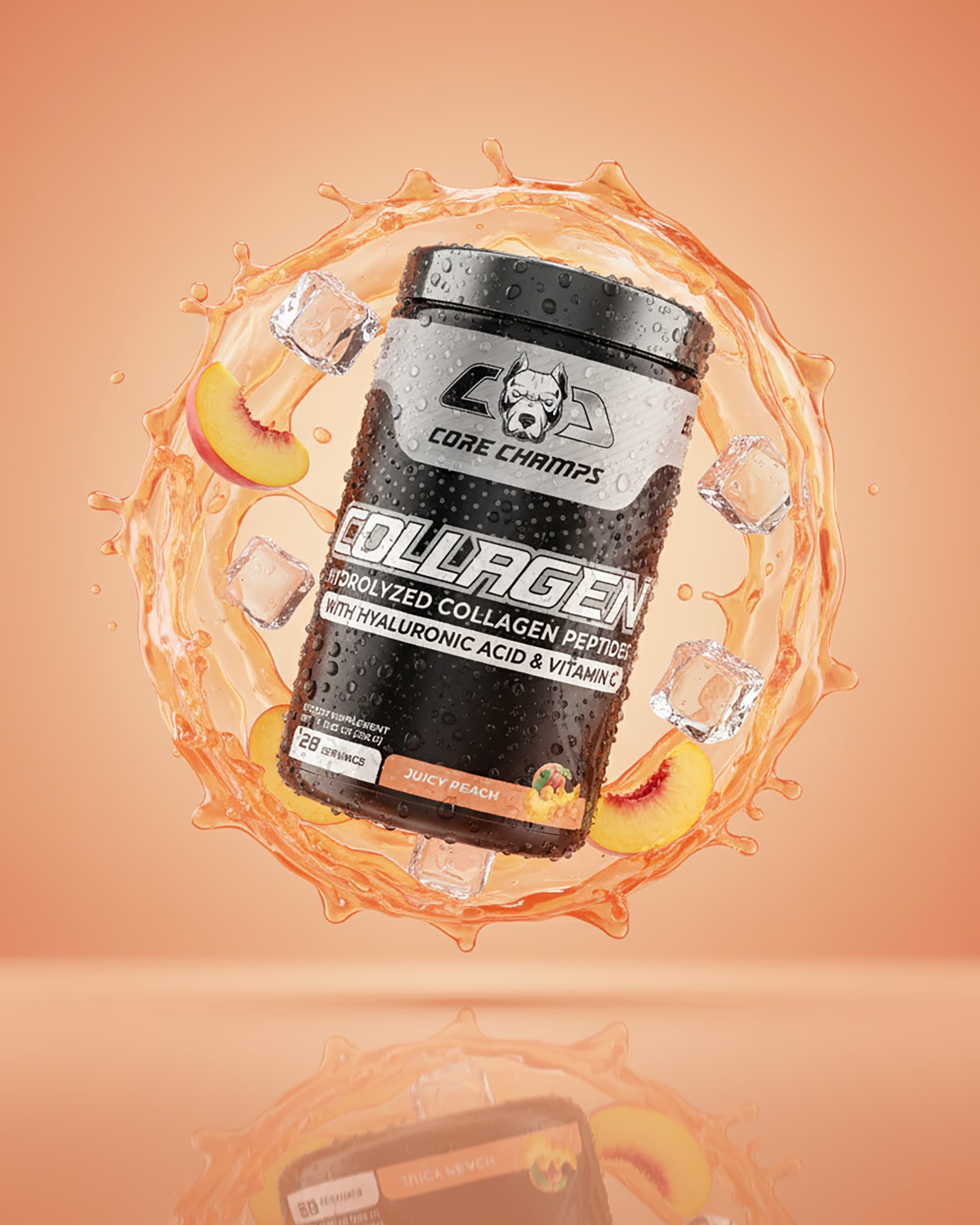 Core Champs Collagen Social Media Poster