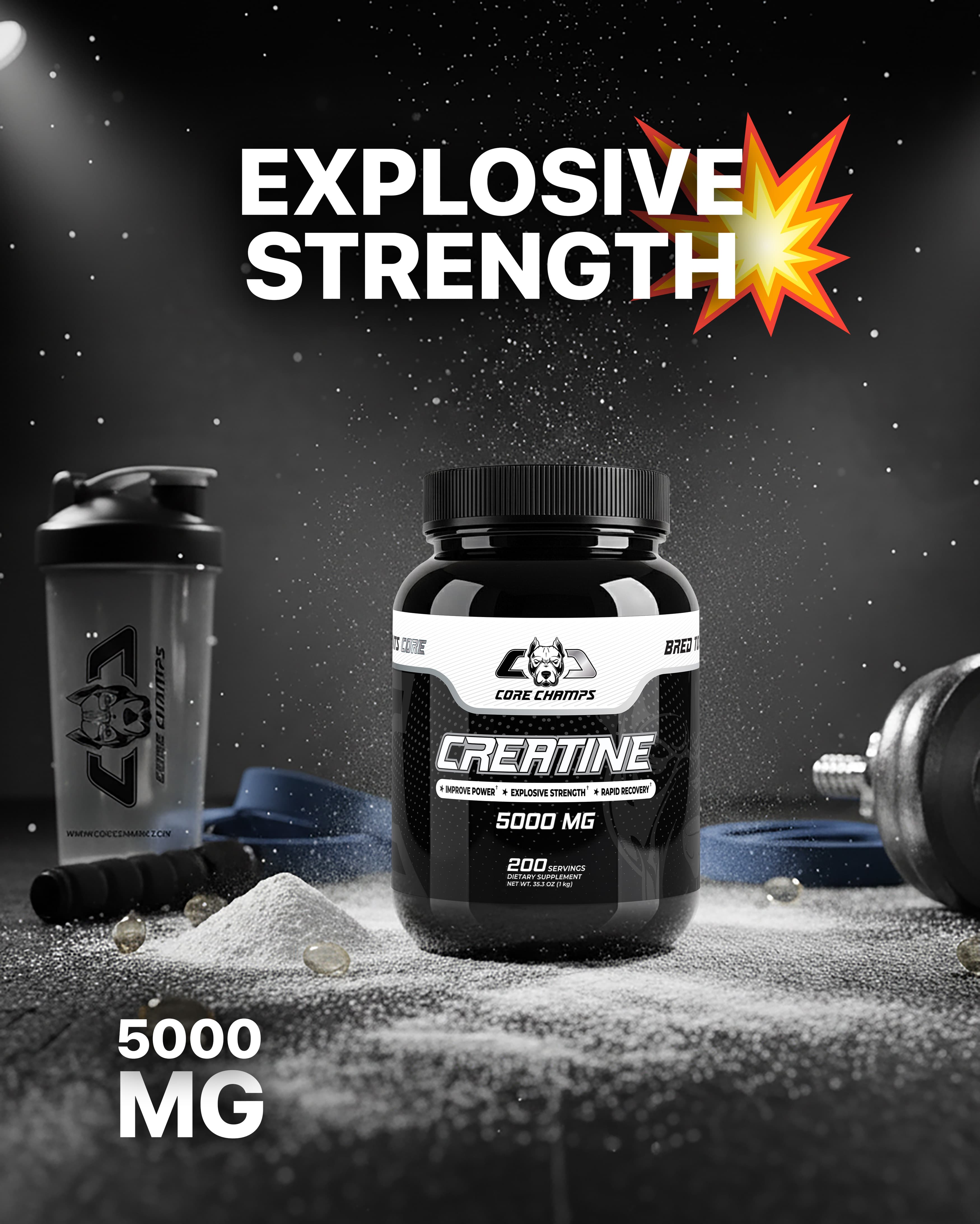 Creatine Social Media Poster
